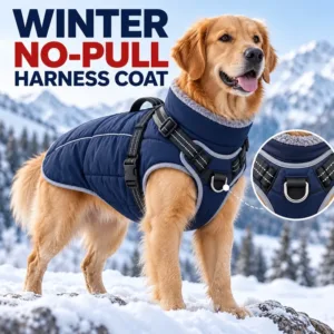 Winter No-Pull Harness Coat