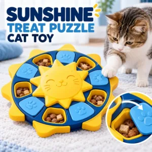 Sunshine Treat Puzzle Cat Toy